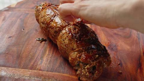 Easy Stuffed Pork Tenderloin