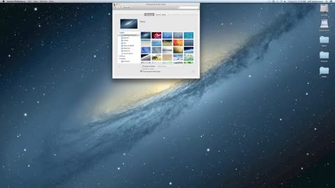 How to change your desktop background on a Mac