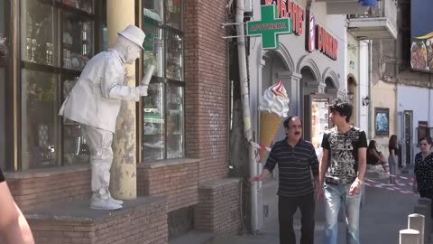 BEST Human Statue Prank 2024 | Best of Just For Laughs - AWESOME REACTIONS