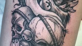 Krampus Tattoo / Joshua Belanger