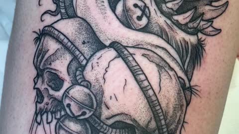Krampus Tattoo / Joshua Belanger