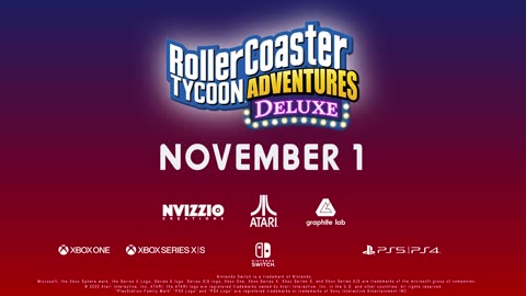 RollerCoaster Tycoon Adventures Deluxe - Official Release Date Trailer