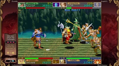 Dungeons & Dragons: Shadow Over Mystara Online Multiplayer Playthrough (Wii U) - Part 1