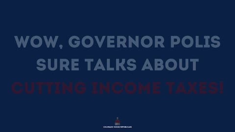 Governor Polis vs. CO House Dems on Income Tax