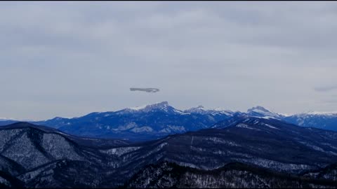 UFO patrol in the mountains