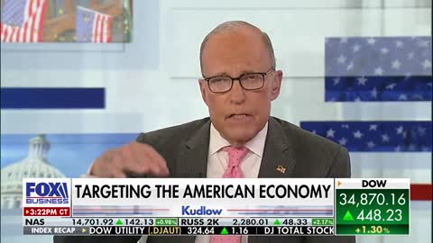 Kudlow warns Biden is making 'false charges'