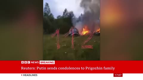 Vladimir Putin breaks silence over plane crash Russia claims 'killed' Wagner's Prighozin