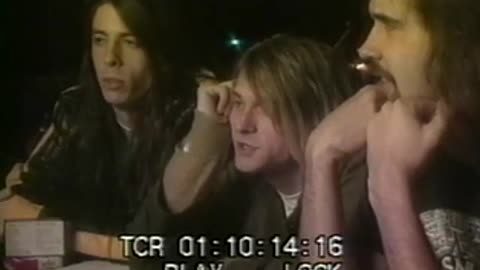 Nirvana Interview Astoria Theater London 1991