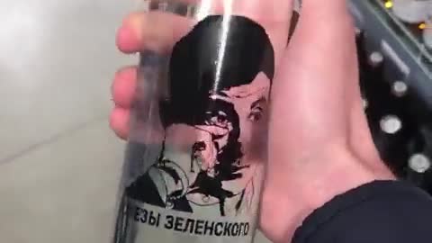 Russian Stores Now Carrying "Zelensky's Tears" Brand Vodka