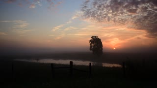 Sunrise on the Venus Ranch Pond