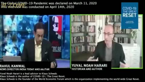 Yuval Noah Harari -克劳兹.施瓦布的高级顾问 - 20220401