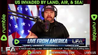 US INVADED BY LAND, AIR, & SEA!