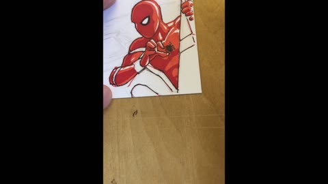 Spider-Man Sketch Card