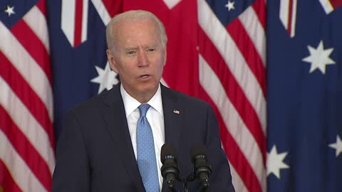 Biden WALKS OUT Without Mentioning Traitorous Milley After National Security Speech