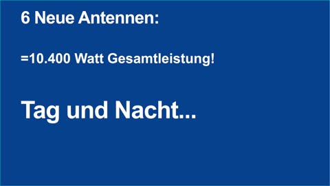 Es sind ja "nur" 10.400 Watt – Tag und Nacht! Mobilfunk in Altenrhein