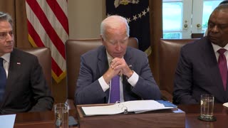 President Biden Convenes a Cabinet Meeting