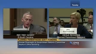 Cecille Richards testifying to Congress