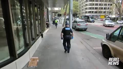 Victoria Police Try to Ban Media from Filming Their Violent Conduct By Rebel News