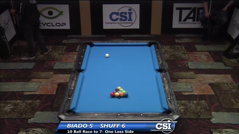 Carlo Biado vs Brandon Shuff ▸ 2014 US Bar Table 10-Ball Championship