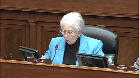 Rep. Virginia Foxx: Big Oil Hearing Is Effort To 'Distract From The Biden Administration's Failed Policies'