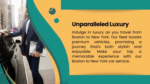 Premium Boston to New York Car Service