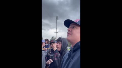 High School Kids Lead Walkout Over Mask Mandates!