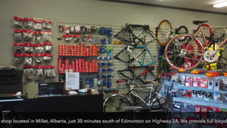 A Bicycle Shop Tour - Circuit Cycle & Sports, Millet, Alberta. Canada