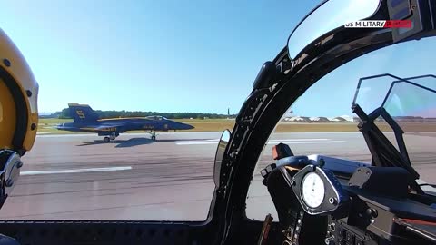 Blue Angels Demonstration Team Showing Some Amazing Flying Skills