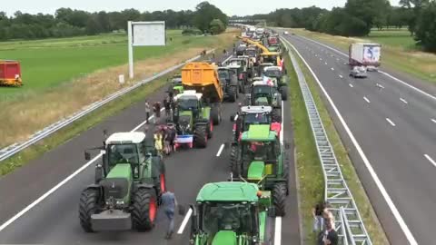 Netherland Farmer Strike