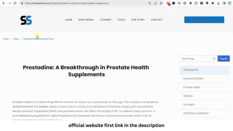 Prostadine: Your Comprehensive Prostate Health Solution