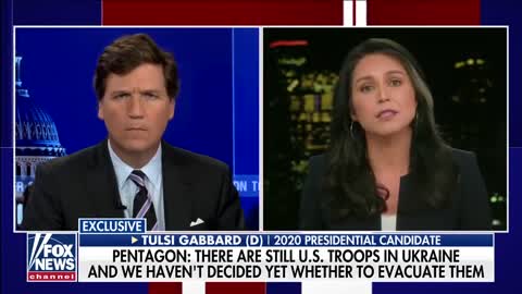 Tucker Carlson and Tulsi Gabbard