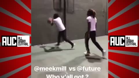 Future Hella Mad After Losing To Meek Mill In Basketball For 100K