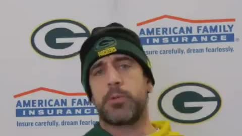 Aaron Rodgers Controlled Anger at Snowflake Writer