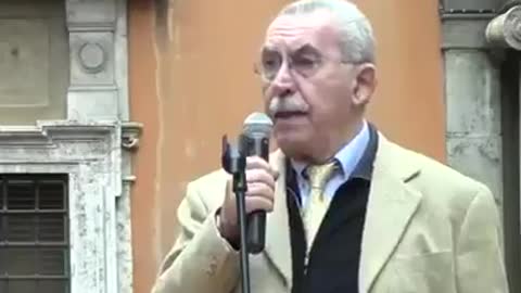 Ultimo discorso in diretta di Giulietto Chiesa.