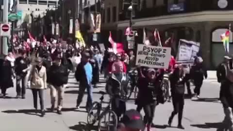 Calgary Alberta protest