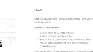 uber xl high capacity Canada #uber #uberdriver #UberXL