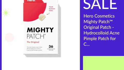 Hero Cosmetics Mighty Patch™ Original Patch