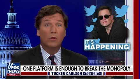 Tucker on Elon's Twitter Takeover: "Tonight, the Tyrants Are Grieving"