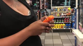 Woman Tries to Pay with Toy Credit Card