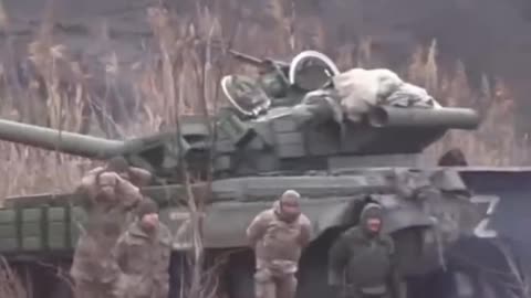Ukrainians surrendering near Donetsk in South East Ukraine