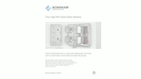 Benshaw Latest Products Summer 2022