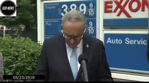 Chuck Schumer In 2018: Gas Prices Are So High… Thanks to Trump