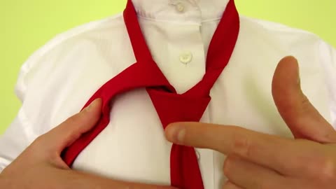 How to tie a tie EASY WAY (Slowly & Mirrored) Windsor knot