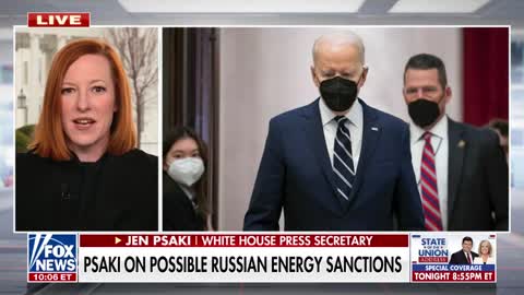 Jen Psaki talks about "Possible Russian Energy Sanctions"