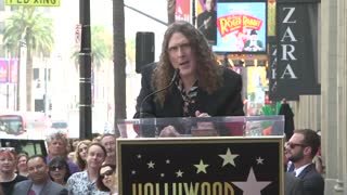 ‘Weird Al’ Yankovic has one request as he receives Walk of Fame star