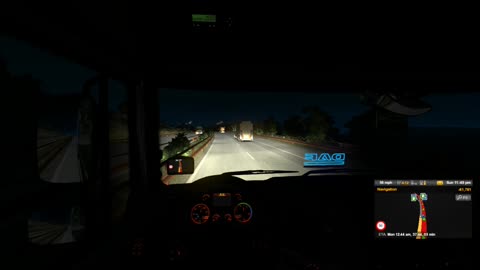 Rooflights Nights Delivery Messina To Catanzaro - Euro Truck Simulator 2 Gameplay