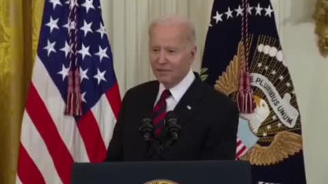 Joe Biden says "the First Lady's husband has tested positive for covid."