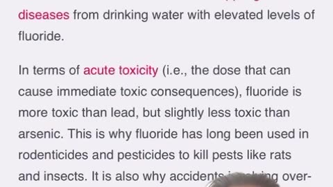 Information on Fluoride.