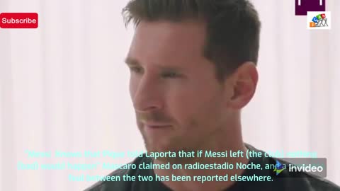 Messi is betrayed