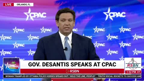 DeSantis: "Wokeism is a form of cultural marxism"